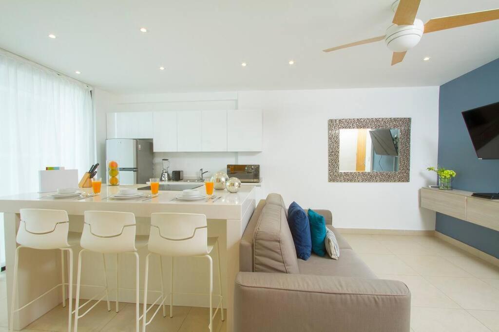 Glamorous 2 Bedroom Apartment / Up To 6 Ppl Playa del Carmen Extérieur photo