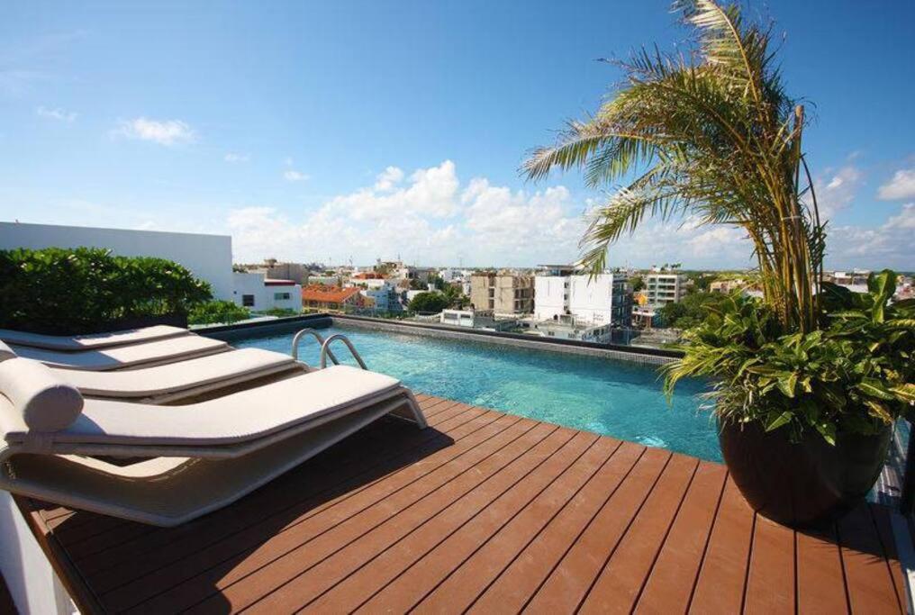 Glamorous 2 Bedroom Apartment / Up To 6 Ppl Playa del Carmen Extérieur photo
